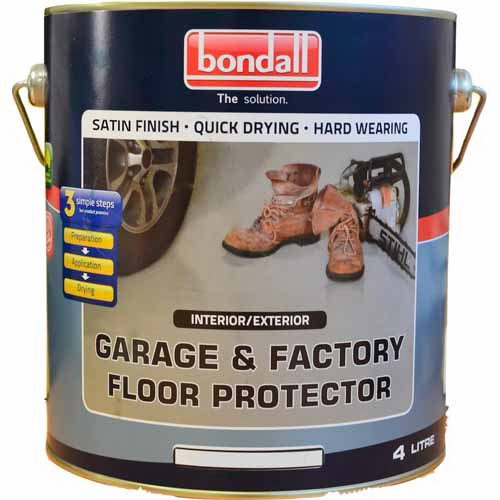 4L Garage & Factory Floor Protector Satin Granite Grey 4L Garage & Factory Floor Protector Satin Granite Grey