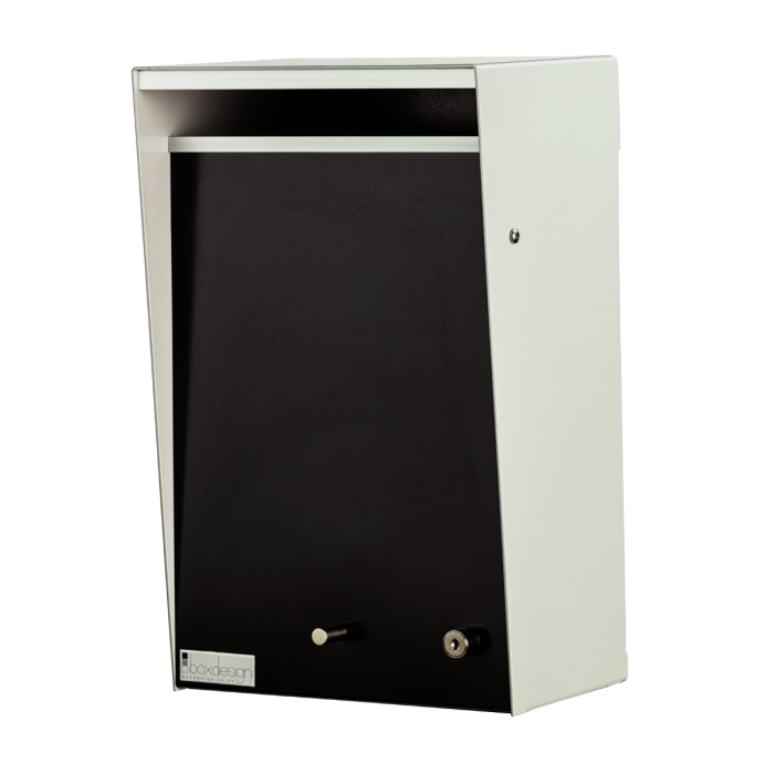 Wall Mount Letter Box 250 x 180 x 400 in Black WMBLK Wall Mount Letter Box 250 x 180 x 400 in Black WMBLK