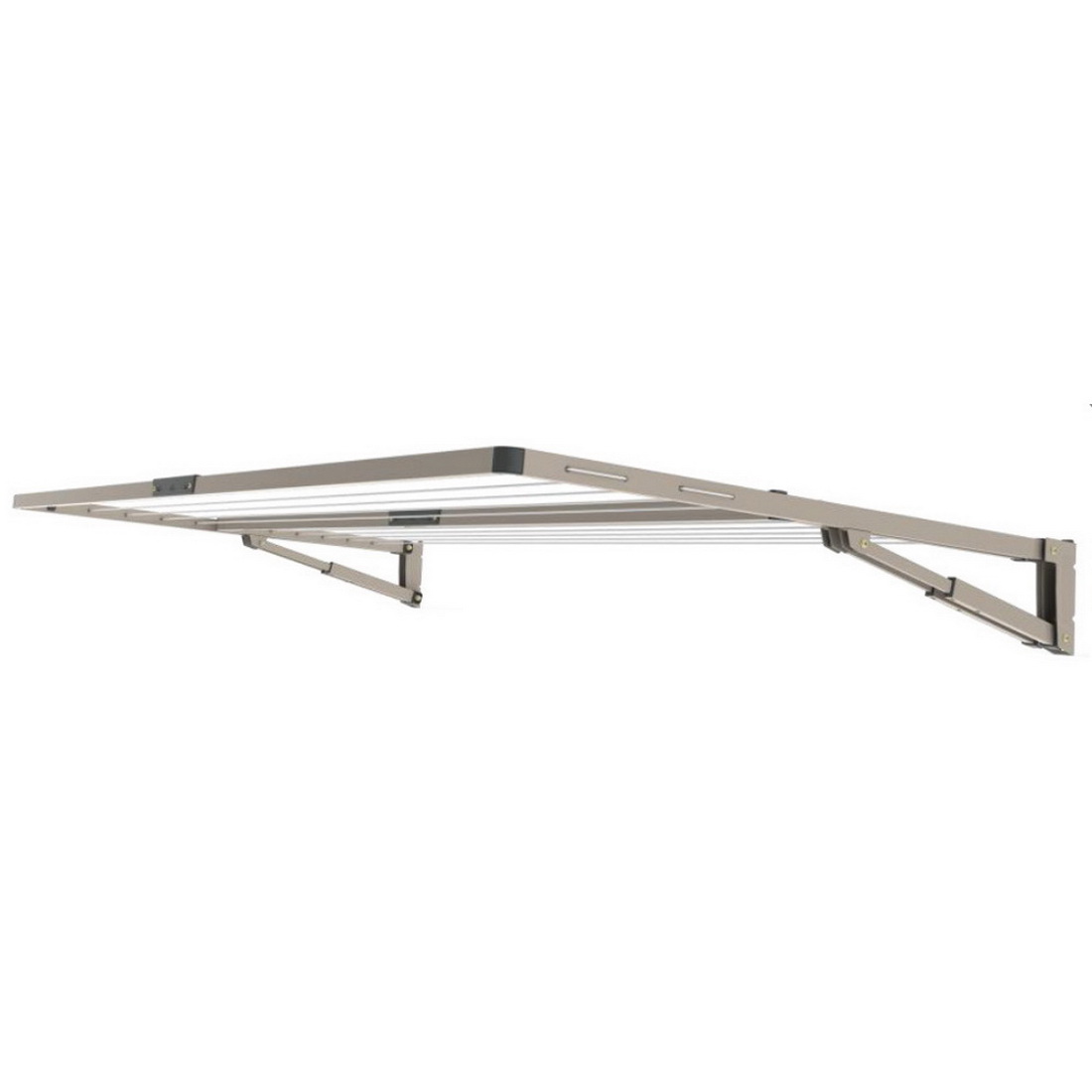 Double Folding Frame Clothesline Stone 77376 Double Folding Frame Clothesline Stone 77376