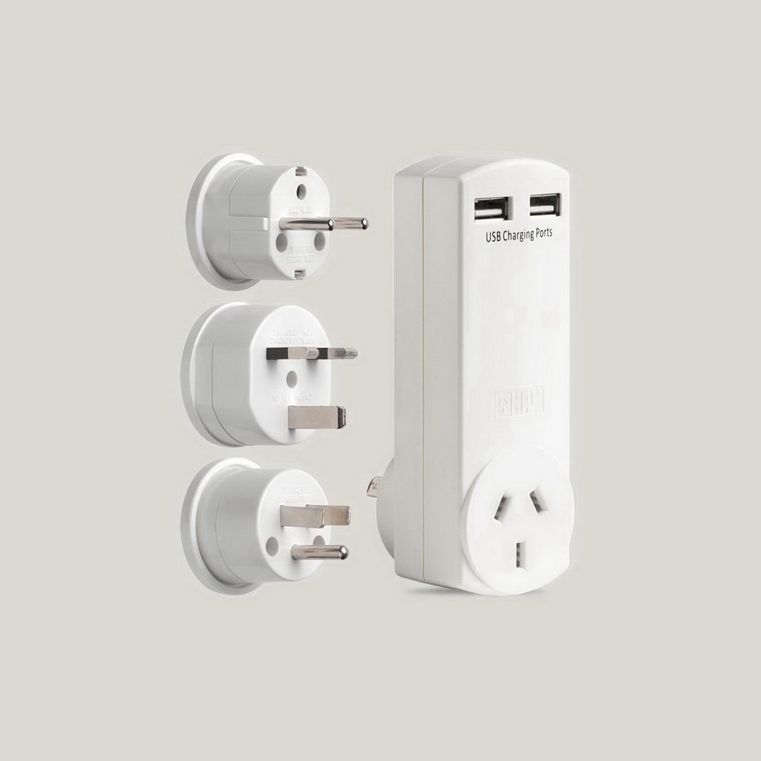 International Travel Adaptor World Travel Pack AUS to UK/USA/EUR With USB Charger International Travel Adaptor World Travel Pack AUS to UK/USA/EUR With USB Charger