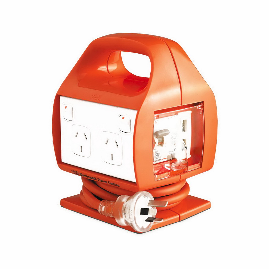 Electresafe 4-Outlet Flexible Heavy Duty Power Center with USB Electresafe 4-Outlet Flexible Heavy Duty Power Center with USB