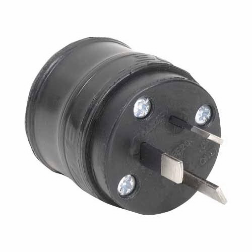 Plug Top 10A Male Rubber Plug Top 10A Male Rubber