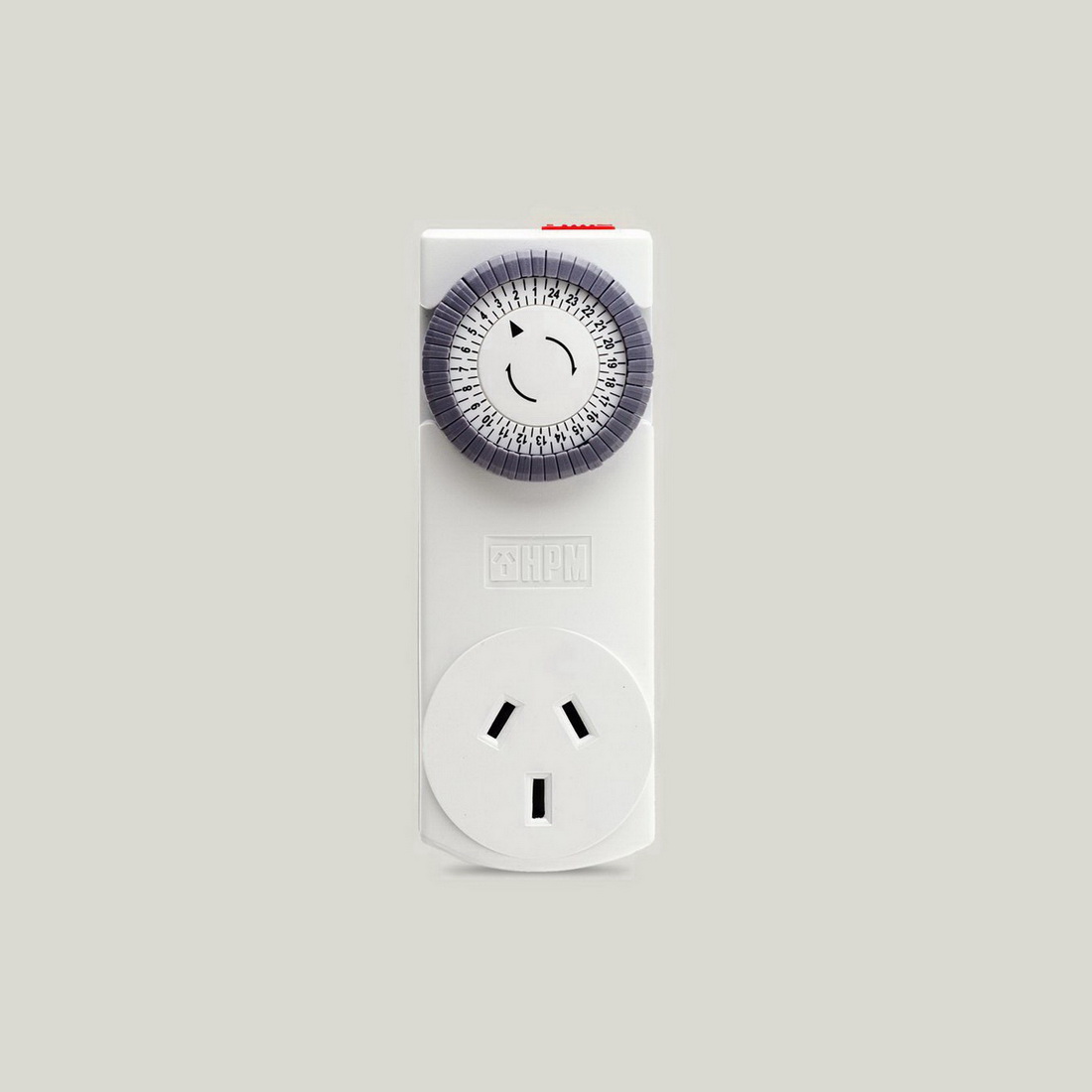 10A 2400W 1 Outlet 24hr Slimline Analog Timer Double Pole 10A 2400W 1 Outlet 24hr Slimline Analog Timer Double Pole