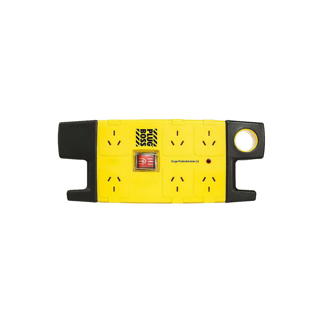 6-Outlet 3m Surge Protected Plug Boss Power Board 6-Outlet 3m Surge Protected Plug Boss Power Board