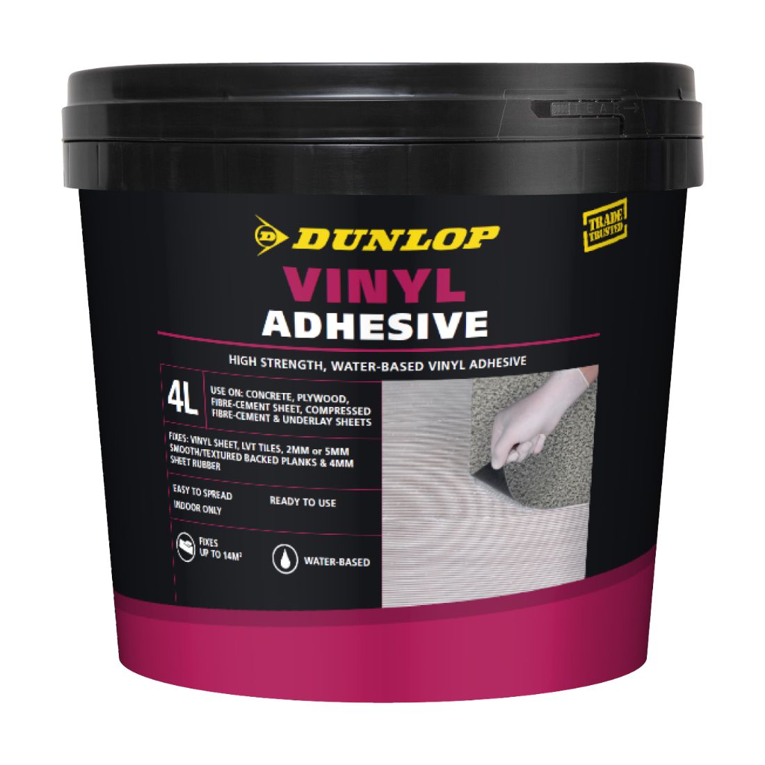 Vinyl Adhesive Cream 4L 10370 Vinyl Adhesive Cream 4L 10370