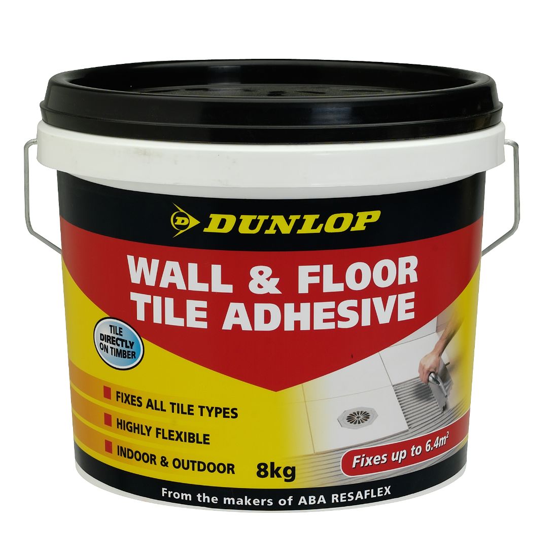 Wall and Floor Tile Adhesive Grey 8kg 10379 Wall and Floor Tile Adhesive Grey 8kg 10379