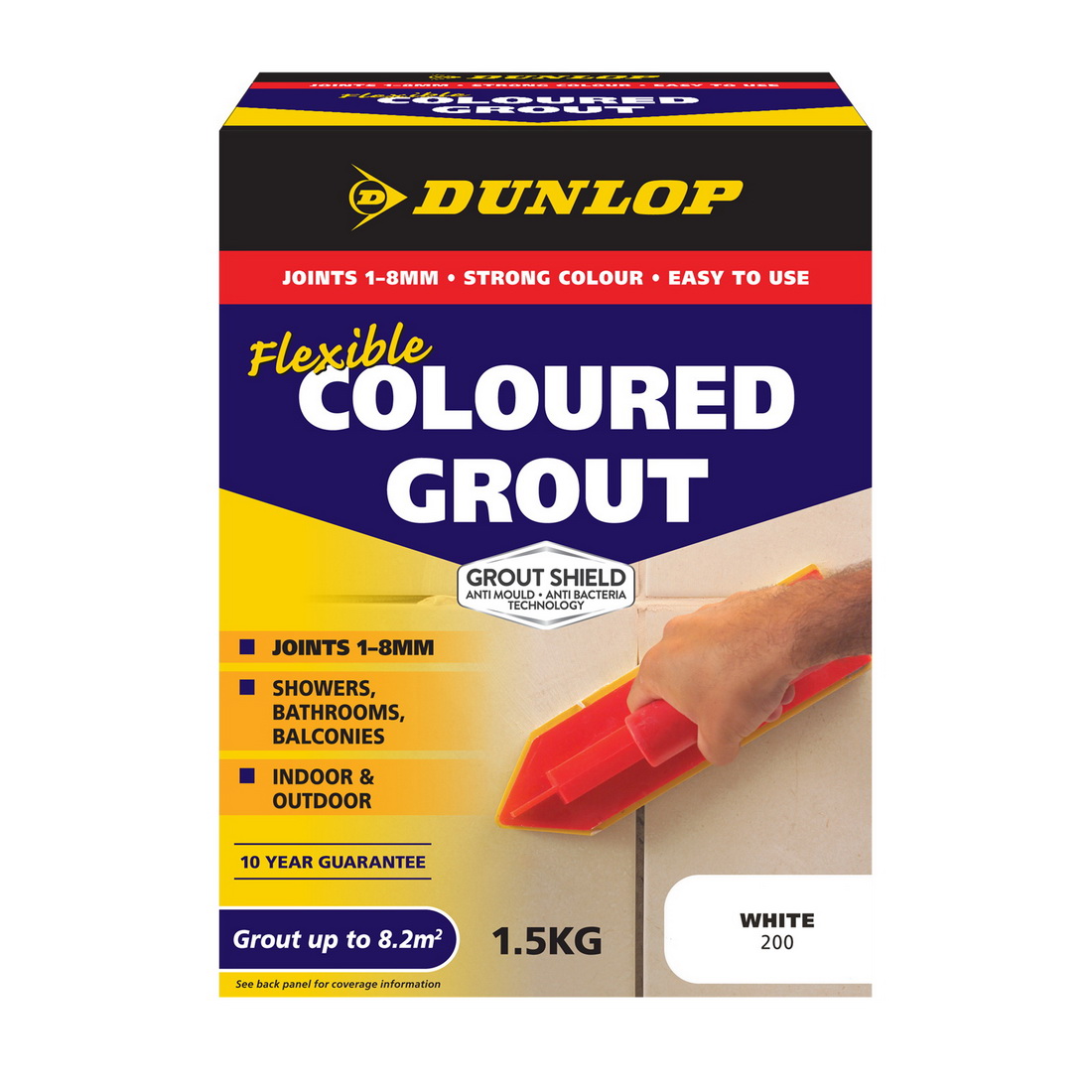 Flexible Coloured Grout Misty Grey 1.5kg 10321 Flexible Coloured Grout Misty Grey 1.5kg 10321