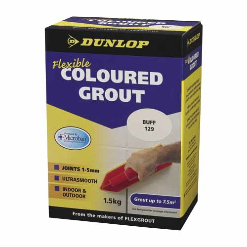 Flexible Coloured Grout Misty Grey 5kg 10329 Flexible Coloured Grout Misty Grey 5kg 10329