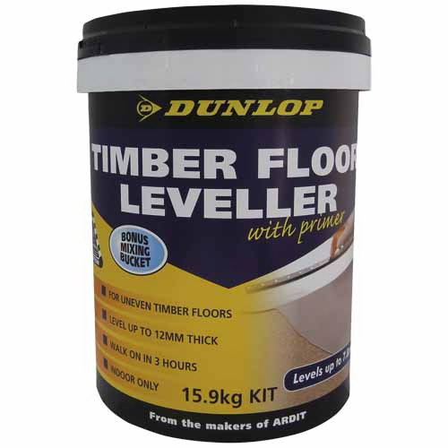 Timber Floor Leveller Kit Grey 15.9kg 10297 Timber Floor Leveller Kit Grey 15.9kg 10297