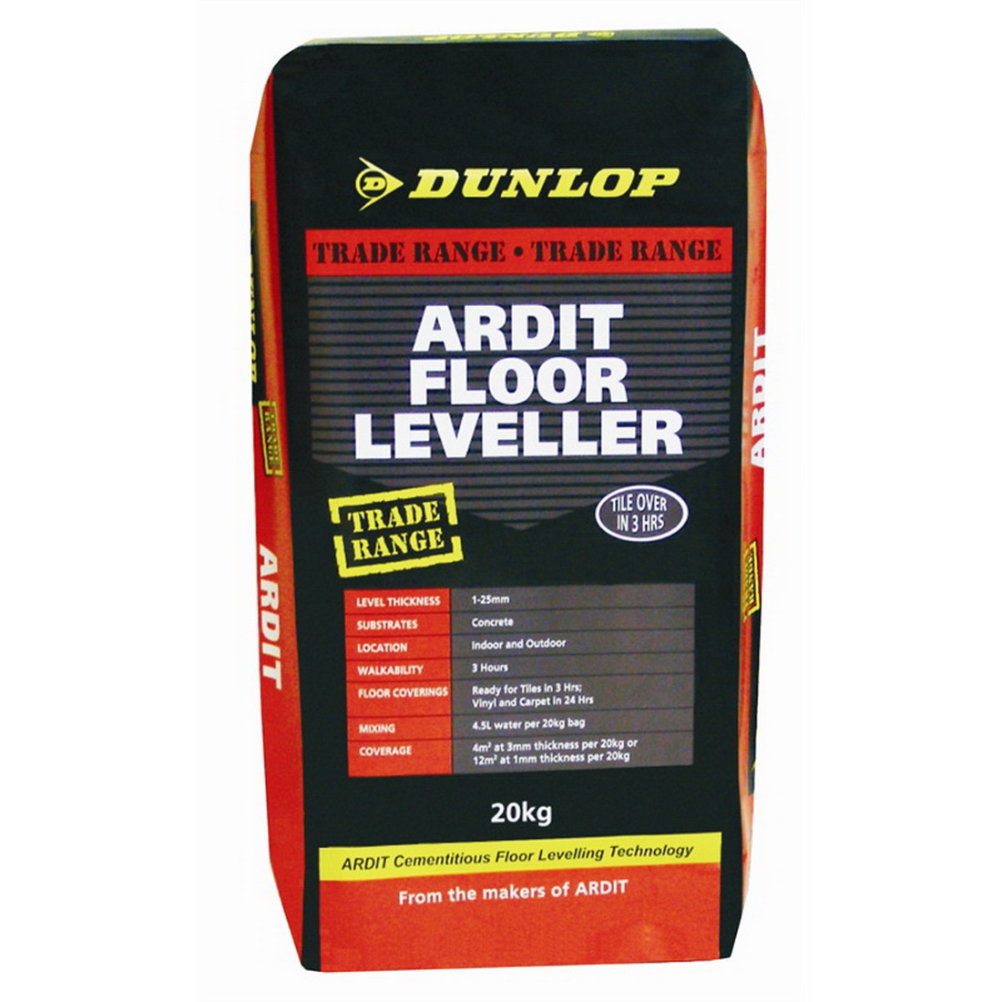 Ardit Floor Leveller Grey 20kg 11323 Ardit Floor Leveller Grey 20kg 11323