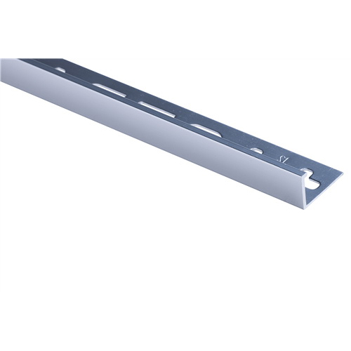 QEP L Angle Tile Trim 12mm x 2.5m Aluminium Silver Bright TASE12-B QEP L Angle Tile Trim 12mm x 2.5m Aluminium Silver Bright TASE12-B