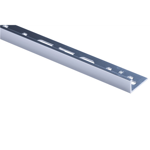 QEP L Angle Tile Trim 10mm x 2.5m Aluminium Silver Bright TASE10-B QEP L Angle Tile Trim 10mm x 2.5m Aluminium Silver Bright TASE10-B