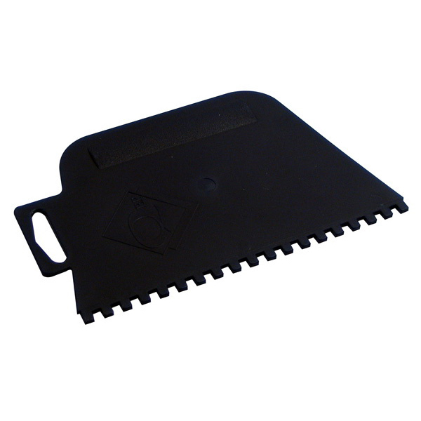 Square Notch Plastic Adhesive Spreader 4mm Blue 15040 Square Notch Plastic Adhesive Spreader 4mm Blue 15040
