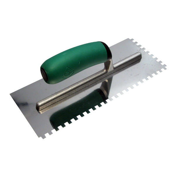 Square Notch Mega Grip Adhesive Trowel 6mm 18760 Square Notch Mega Grip Adhesive Trowel 6mm 18760