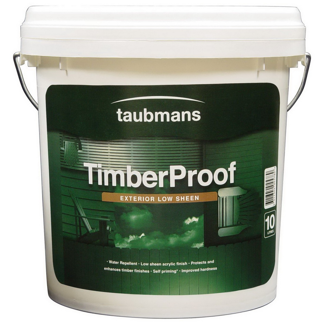 Timber Proof 10L Acrylic Paint Low Sheen Deep Base Timber Proof 10L Acrylic Paint Low Sheen Deep Base