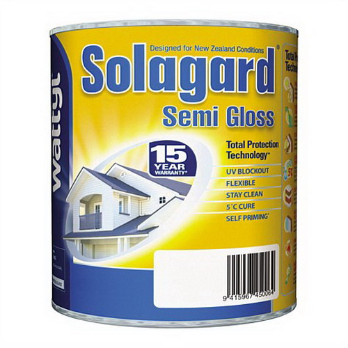 Solagard 1L Exterior Acrylic Paint Semi Gloss Blue Solagard 1L Exterior Acrylic Paint Semi Gloss Blue