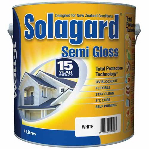 Solagard 4L Semi Gloss Exterior Acrylic Paint Blue Solagard 4L Semi Gloss Exterior Acrylic Paint Blue