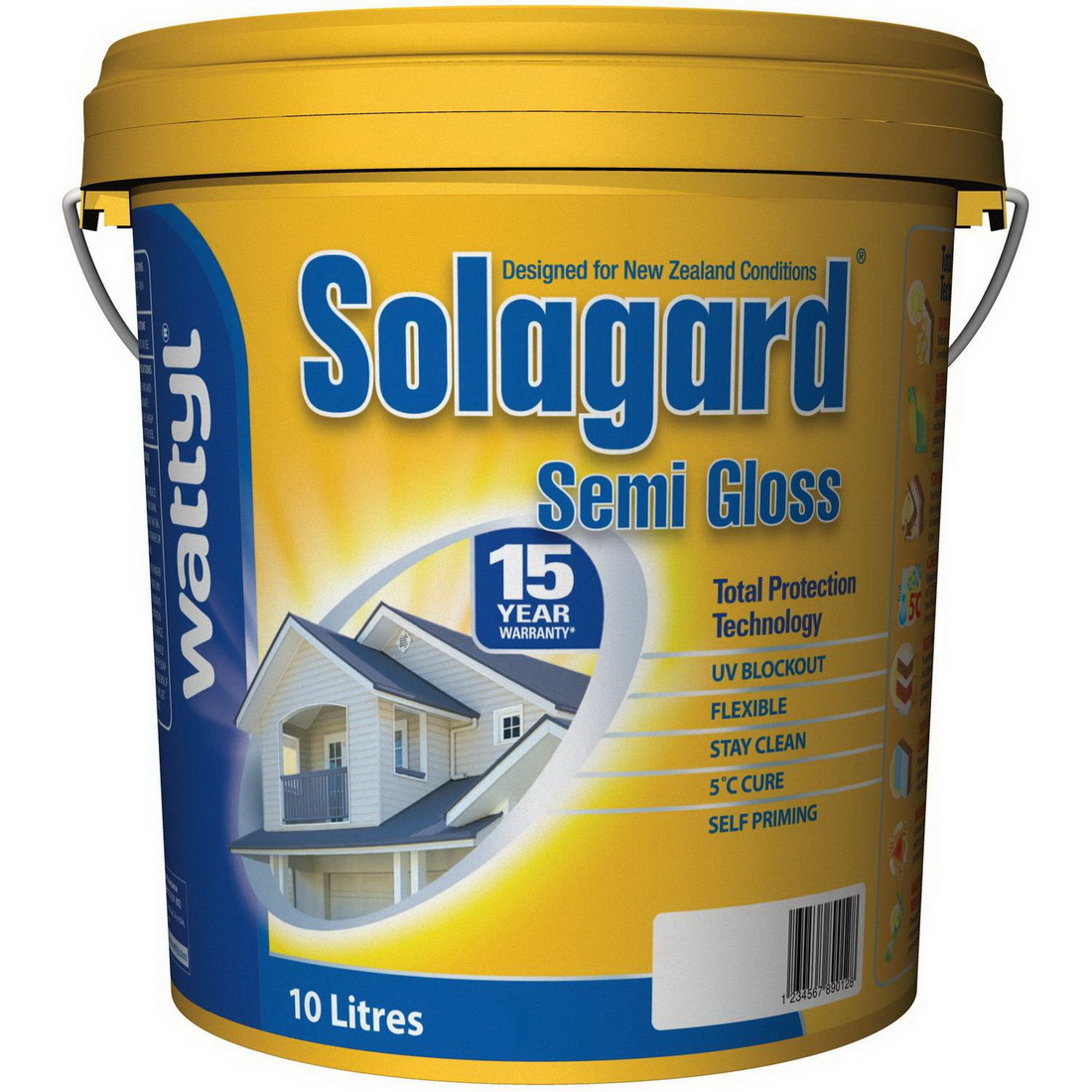 Solagard Exterior Topcoat Semi-Gloss Deep 10L Solagard Exterior Topcoat Semi-Gloss Deep 10L