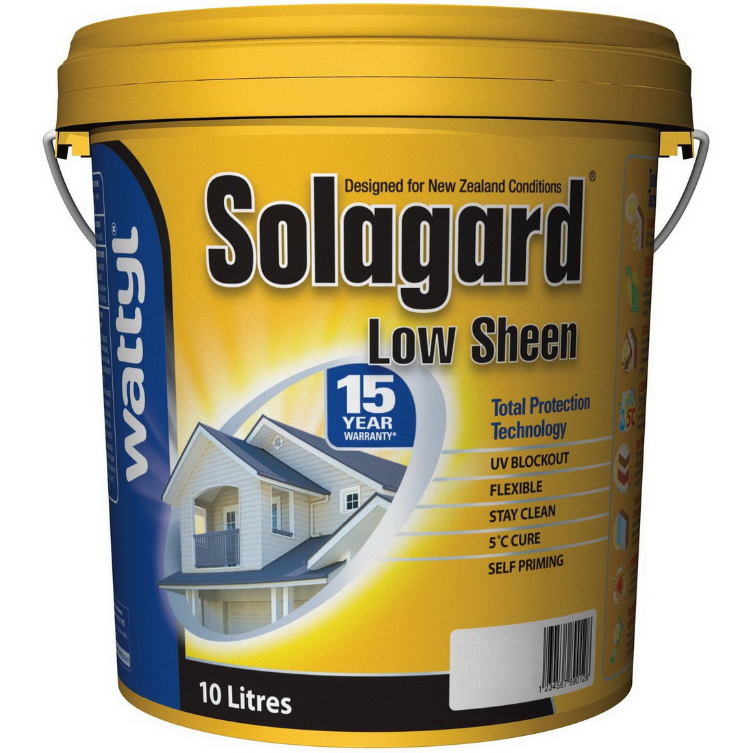 Solagard Exterior Topcoat Low Sheen Pastel 10L Solagard Exterior Topcoat Low Sheen Pastel 10L