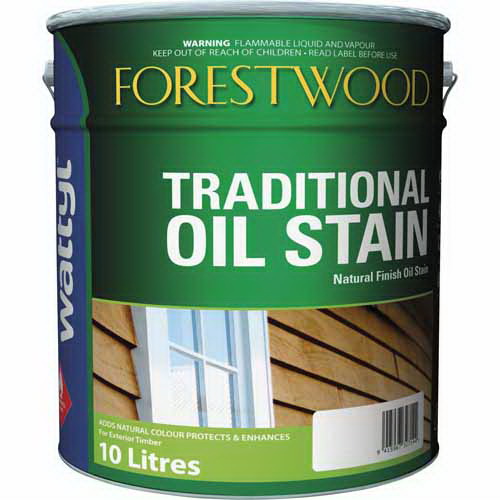 Forestwood Traditional Exterior Stain Mission Brown 10L Forestwood Traditional Exterior Stain Mission Brown 10L
