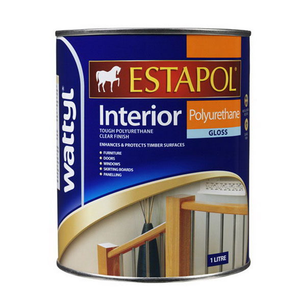 Estapol 1L Interior Polyurethane Finish Gloss Clear Estapol 1L Interior Polyurethane Finish Gloss Clear