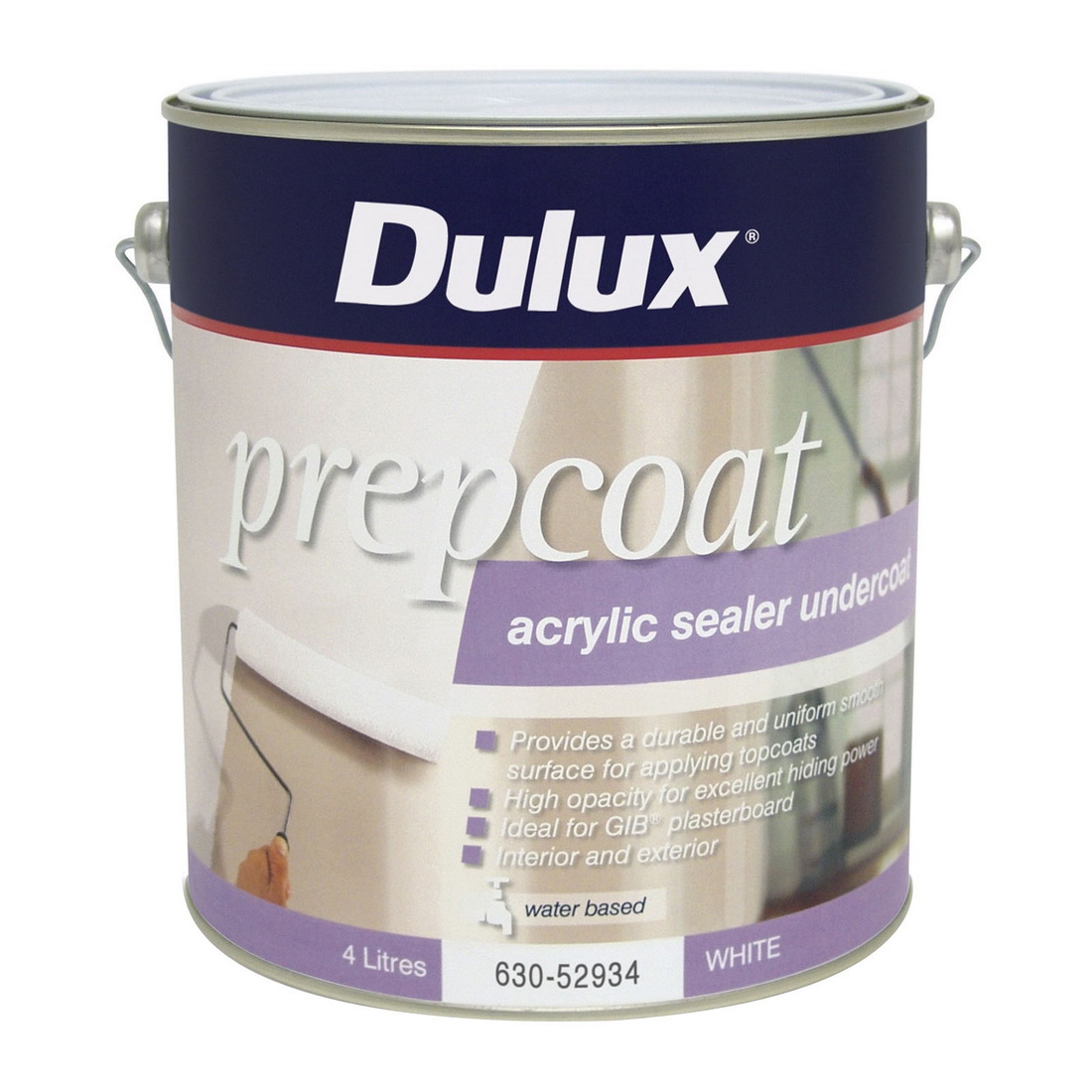 Dulux Acrylic Sealer Undercoat White 4L