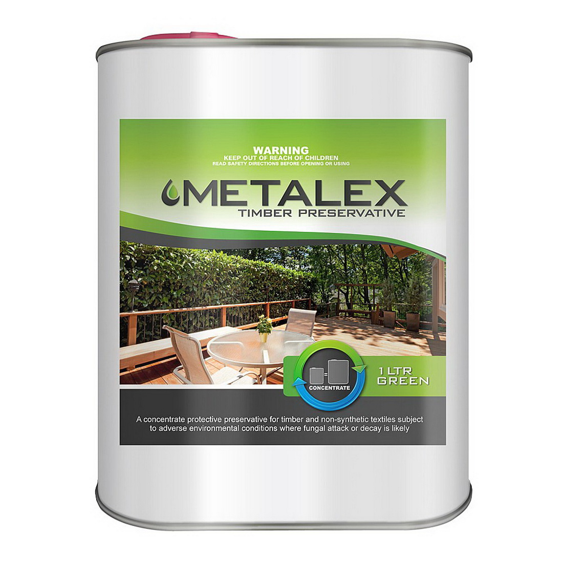 Timber Preservative Green 1L 44002 Timber Preservative Green 1L 44002