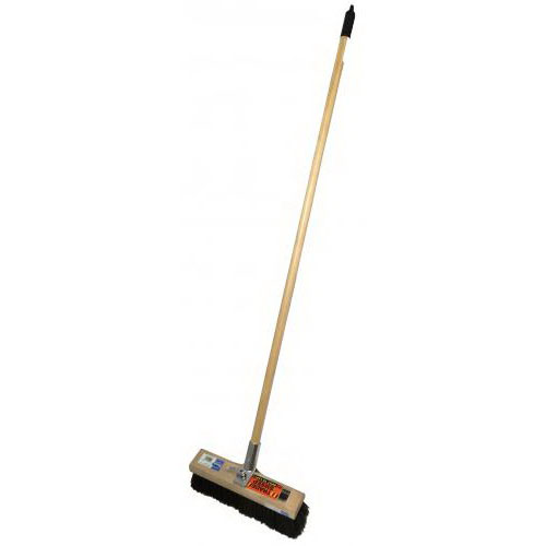 Trade Sweep 14BHJ Bolt Hole Platform Broom Complete 457mm Wooden Handle PR801SBH Trade Sweep 14BHJ Bolt Hole Platform Broom Complete 457mm Wooden Handle PR801SBH