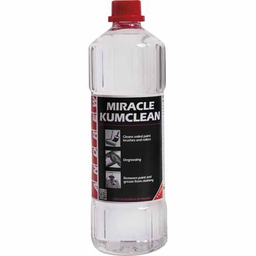 Andrew Miracle Clean Paint Brush Cleaner Clear 1L ALE0154 Andrew Miracle Clean Paint Brush Cleaner Clear 1L ALE0154