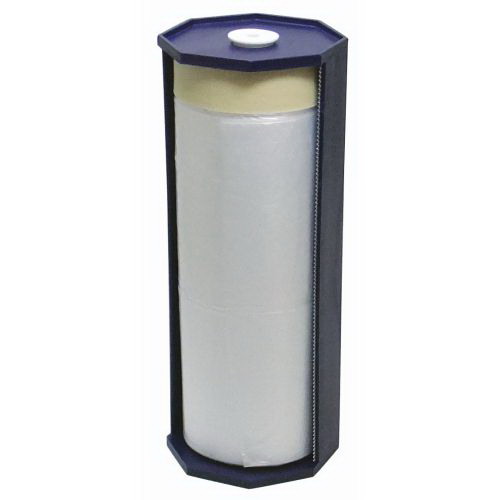 CQ 140cm x 33m Pre-Taped Masking Film with Dispenser CQ 140cm x 33m Pre-Taped Masking Film with Dispenser