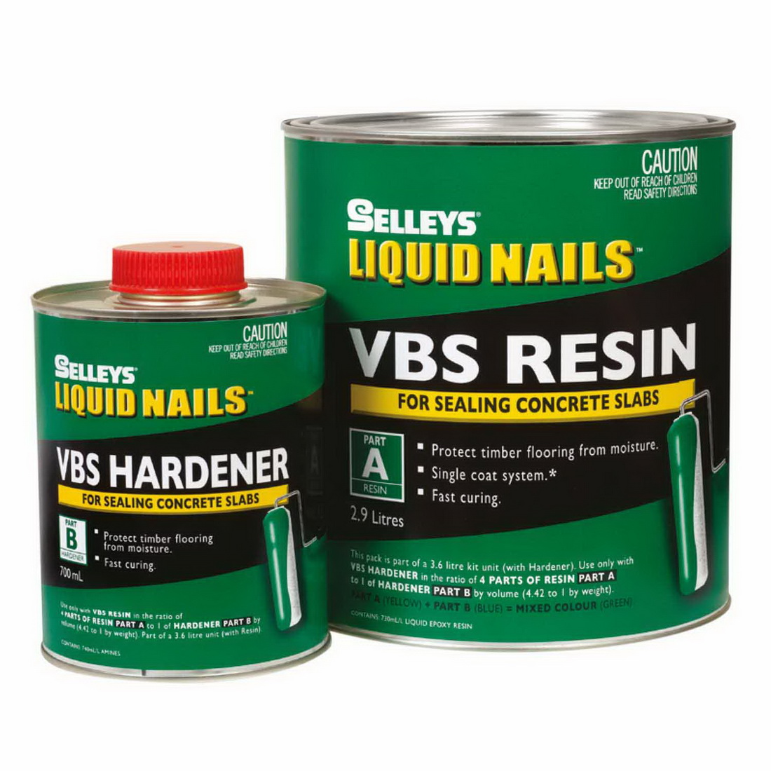 Liquid Nails 3.6L VBS Vapour Barrier Kit For Sealing Concrete Slabs Liquid Nails 3.6L VBS Vapour Barrier Kit For Sealing Concrete Slabs