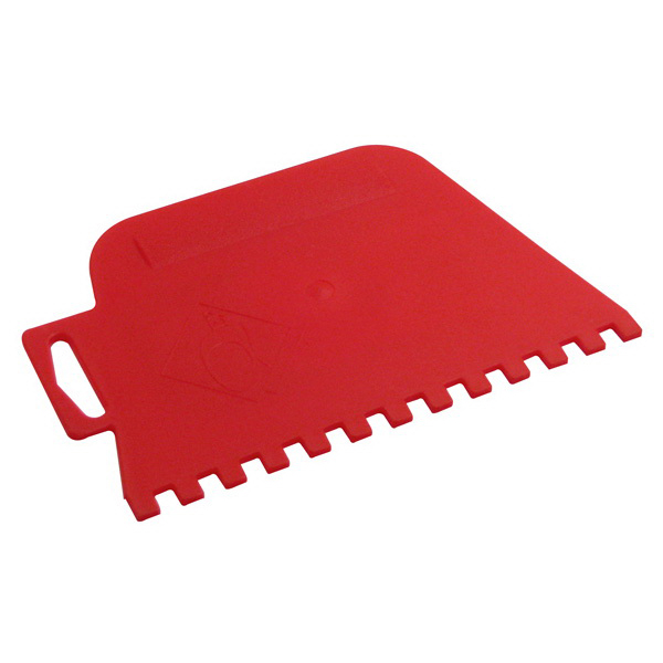 QEP Square Notch Plastic Adhesive Spreader 6mm 15060 QEP Square Notch Plastic Adhesive Spreader 6mm 15060