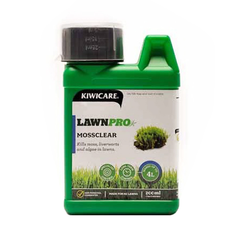 Lawnpro Mossclear Concentrate Weed Control 200ml Green G43126 Lawnpro Mossclear Concentrate Weed Control 200ml Green G43126