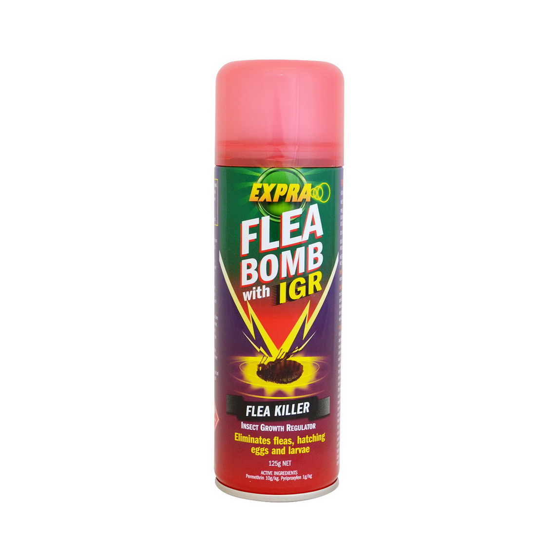 Expra Insect Control Flea Bomb with Insect Growth Regulator 125 g EXPFLEATWN Expra Insect Control Flea Bomb with Insect Growth Regulator 125 g EXPFLEATWN