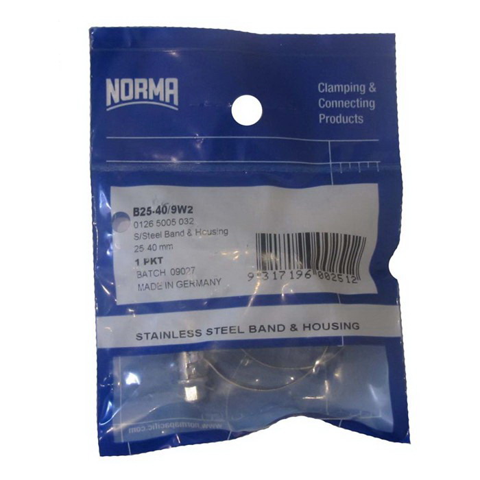 Hose Clamp Ss 40-60mm 9mm Band Hose Clamp Ss 40-60mm 9mm Band