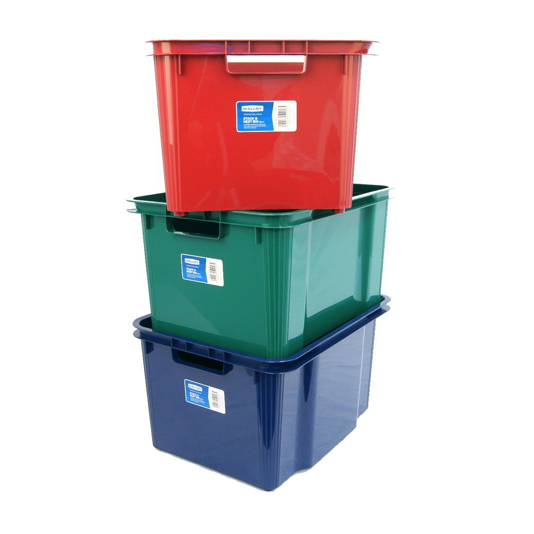 Stack and Nest Bin 32L Assorted S0016 Stack and Nest Bin 32L Assorted S0016