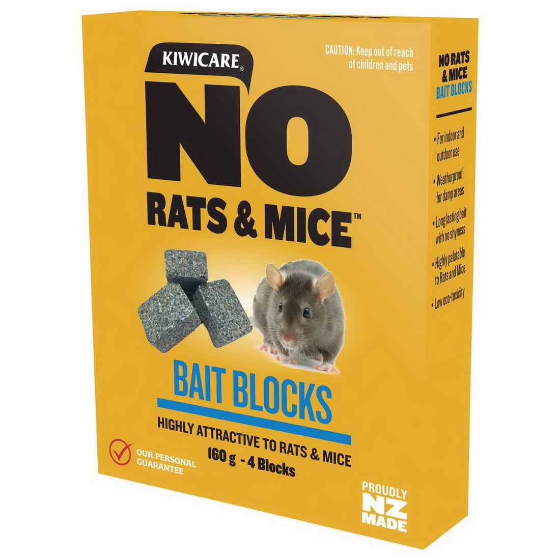 NO Rats & Mice Bait Blocks 160g | Pest Control | Plant & Pest Control | Garden & Landscaping