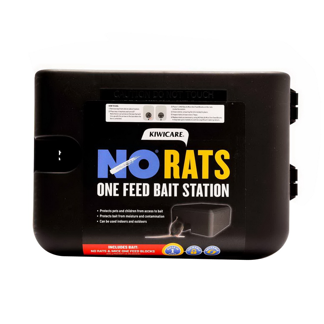 One Feed Rat Bait Station and Bait