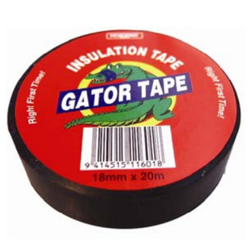 Insulation Tape Black 18mm x 20mr Insulation Tape Black 18mm x 20mr