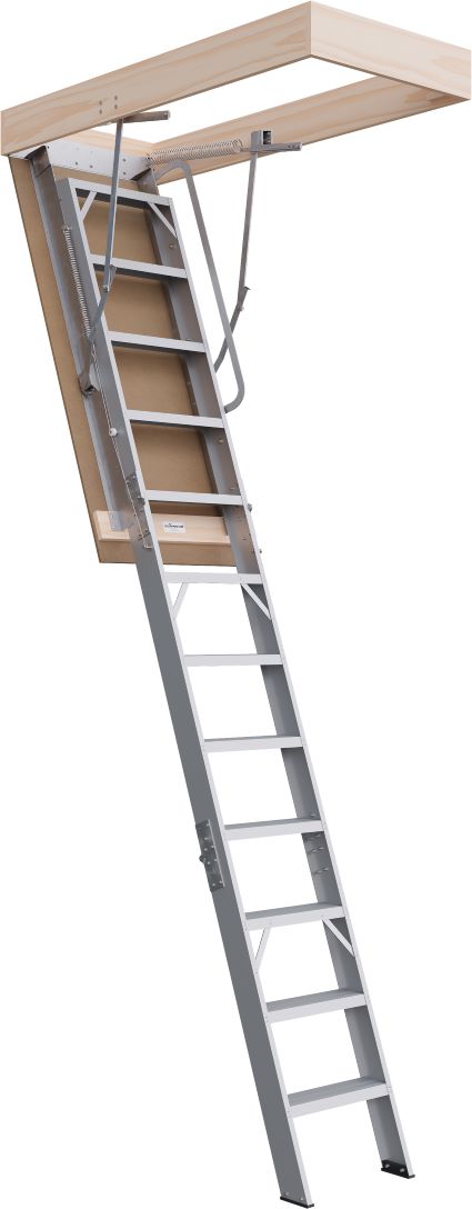 Commercial Range 3000 - 3160mm Attic Ladder Aluminium Commercial Range 3000 - 3160mm Attic Ladder Aluminium
