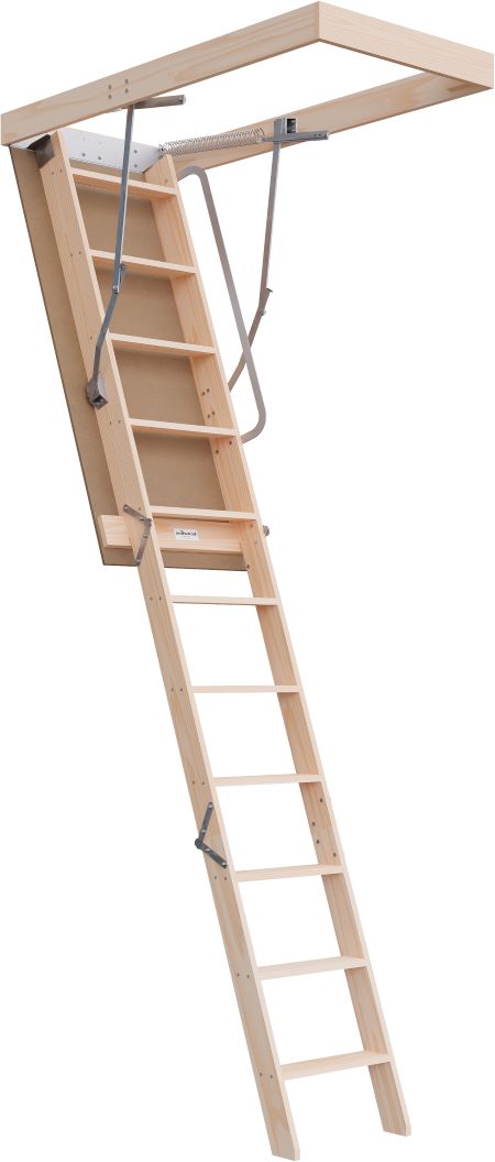 Regular Range 2250-2800mm Attic Ladder Timber Regular Range 2250-2800mm Attic Ladder Timber
