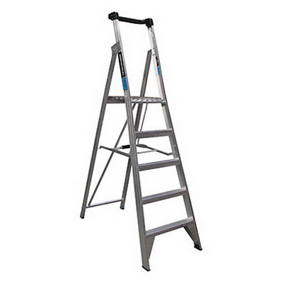 Trade Series 1.5m Platform Ladder 5 Step 180kg Trade Series 1.5m Platform Ladder 5 Step 180kg