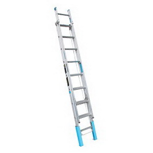 150kg 11-Step Extension Ladder with Levelling Feet 3.8-5.93m 150kg 11-Step Extension Ladder with Levelling Feet 3.8-5.93m