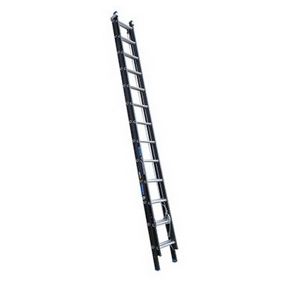 150kg Heavy Duty 13-Step Extension Ladder 4.1-7.2m Fibreglass 150kg Heavy Duty 13-Step Extension Ladder 4.1-7.2m Fibreglass
