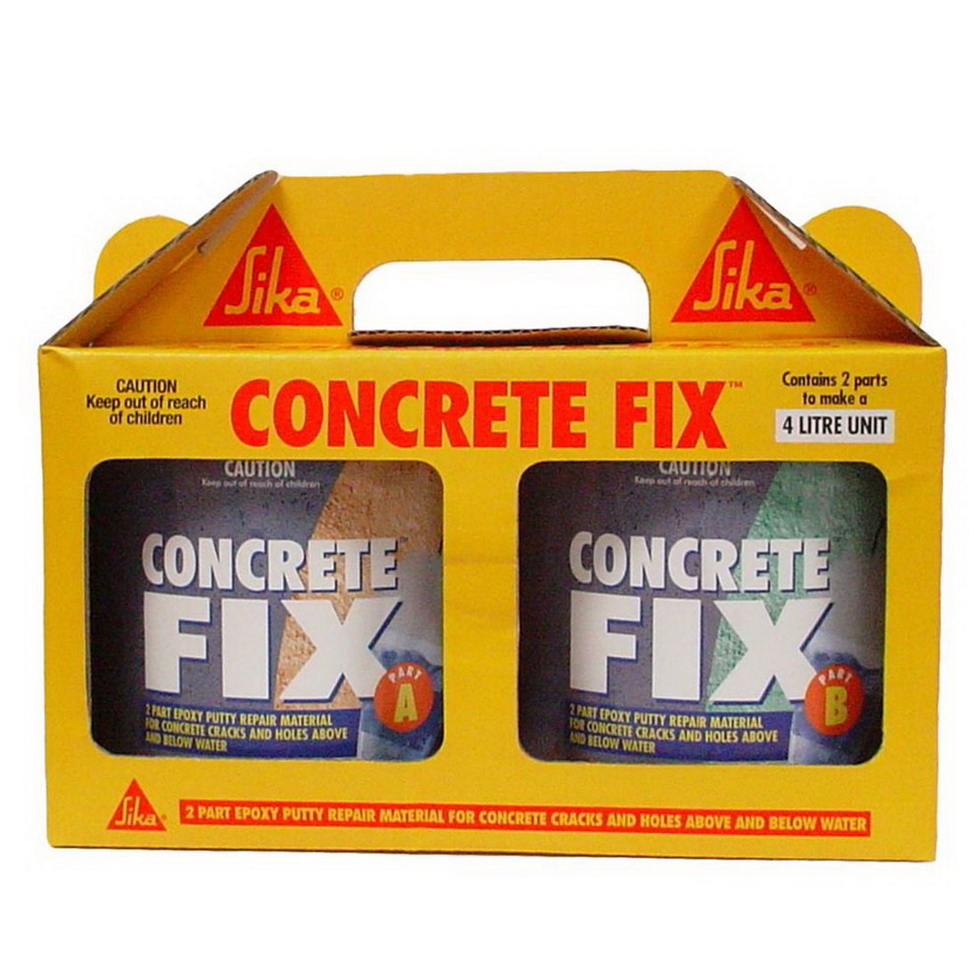 Sikadur UA 4L Concrete Fix Grey Admixtures Concrete Additives Concrete Mortars