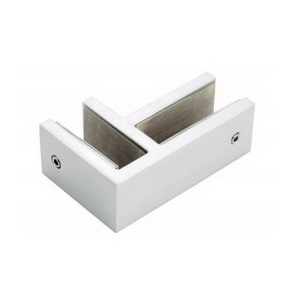 Glass-To-Glass 90 Deg Rigi Clamp 316 Stainless Steel Glass-To-Glass 90 Deg Rigi Clamp 316 Stainless Steel