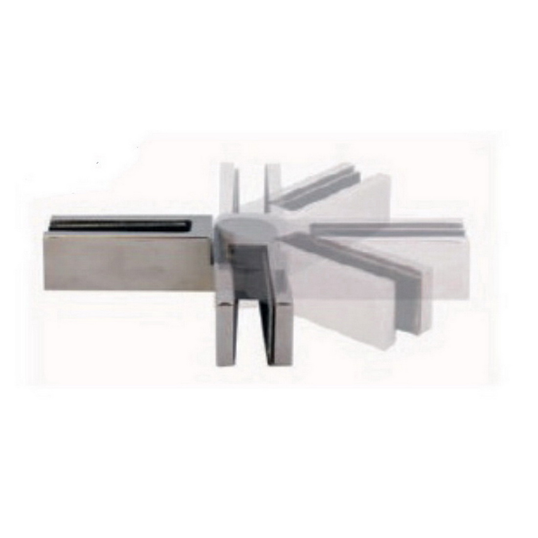 Glass-To-Glass Swivel Rigi Clamp 316 Stainless Steel Glass-To-Glass Swivel Rigi Clamp 316 Stainless Steel
