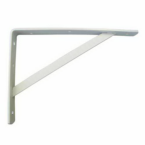 500mm Heavy Duty Angle Bracket White 500mm Heavy Duty Angle Bracket White