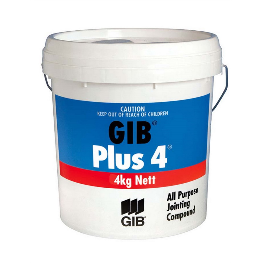 Plus 4 Air Drying Ready Mix Jointing Compound 4kg Pail Plus 4 Air Drying Ready Mix Jointing Compound 4kg Pail