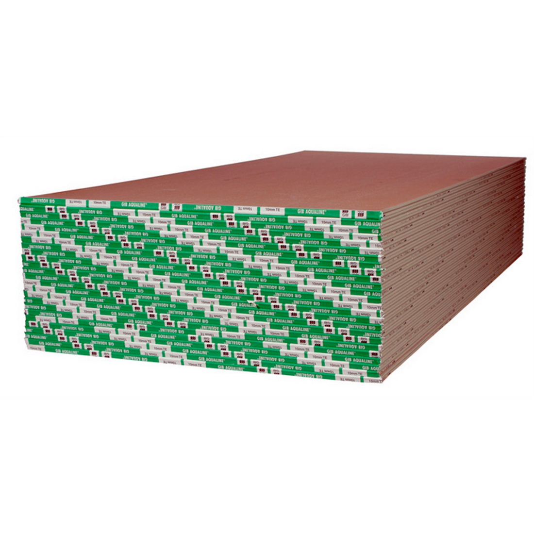 Aqualine Plasterboard 2400 x 1200 x 10mm 12556 Aqualine Plasterboard 2400 x 1200 x 10mm 12556